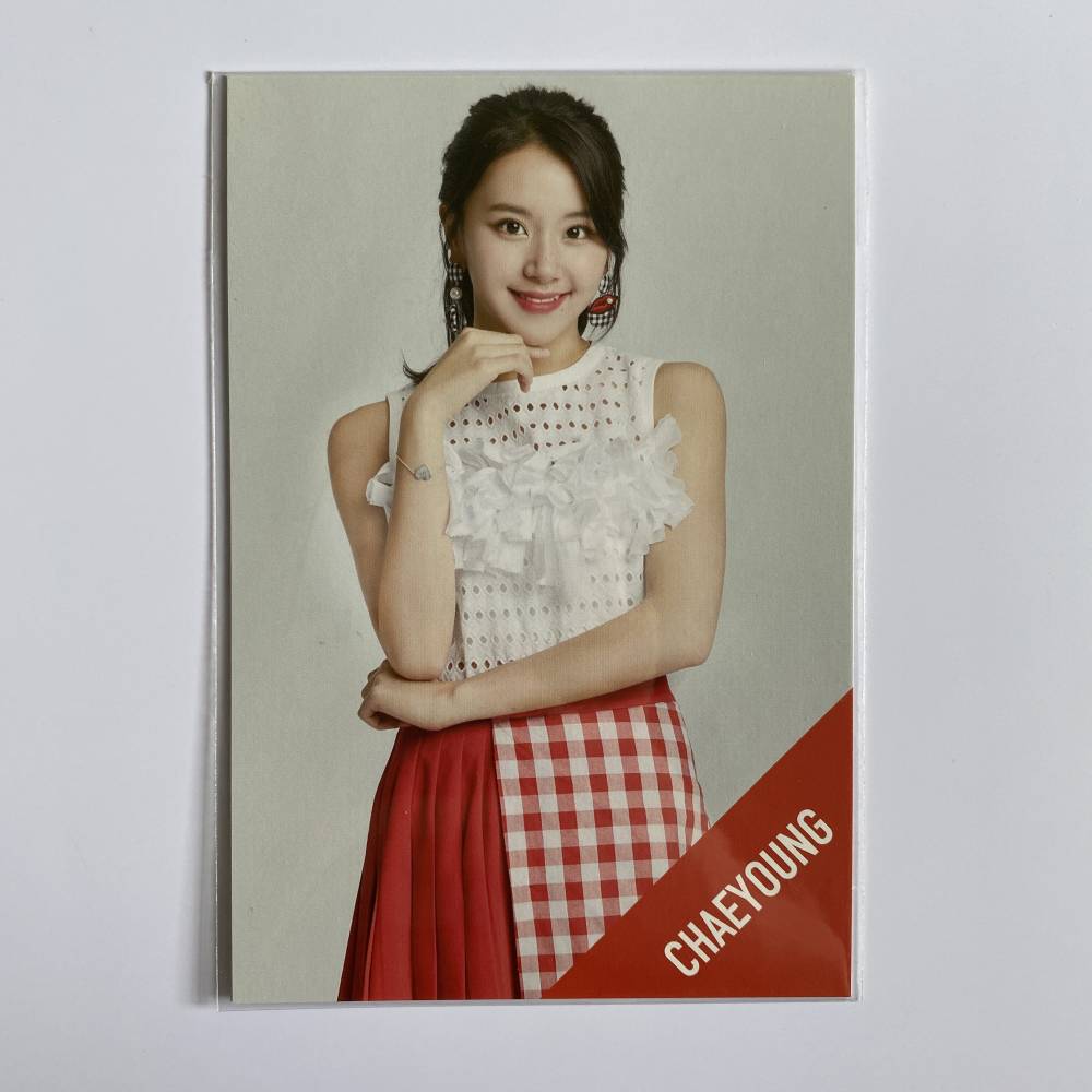 TWICE 'CANDY POP' JAPAN POP-UP CAFE POSTCARD - CHAEYOUNG
